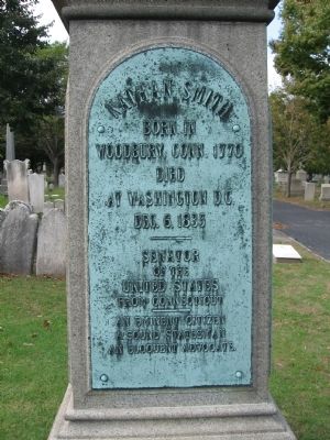Nathan Smith Marker. Click for full size. Nathan Smith Marker image. Click for full size.
