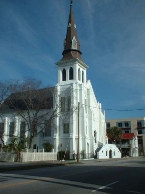 Emanuel African Methodist Episcopal Church seen at 110 Calhoun Street image. Click for full size.