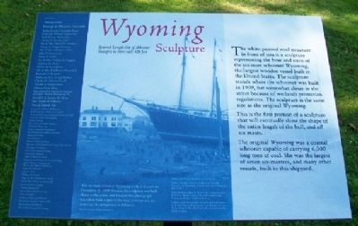 <i>Wyoming</i> Sculpture Marker image. Click for full size.