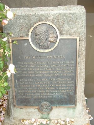 The Mississippi River Marker. Click for full size. The Mississippi River Marker image. Click for full size.
