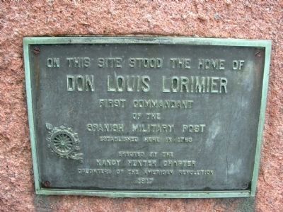 Don Louis Lorimier Marker image. Click for full size.