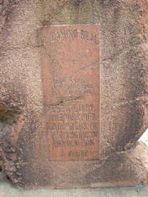 El Camino Real Marker image. Click for full size.