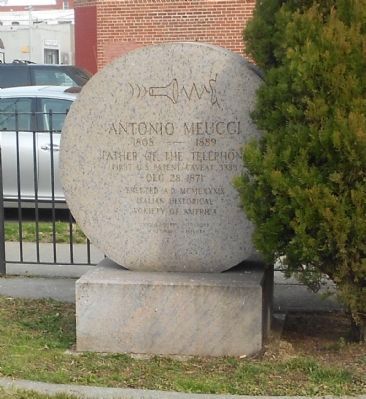 Meucci Triangle Marker. Click for full size. Meucci Triangle Marker image. Click for full size.