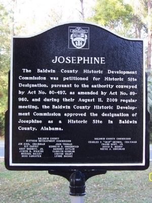 Josephine Marker, back image. Click for full size.