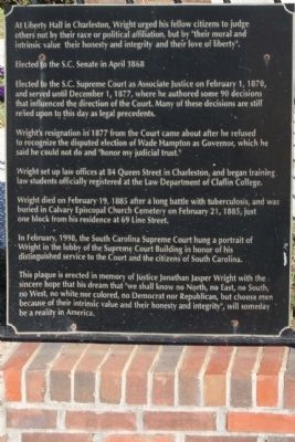 Jonathan Jasper Wright Marker, right panel image. Click for full size.
