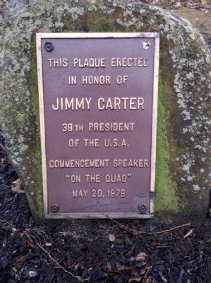 Jimmy Carter Marker image. Click for full size.