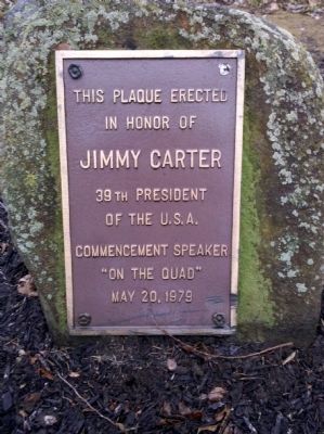 Jimmy Carter Marker. Click for full size. Jimmy Carter Marker image. Click for full size.