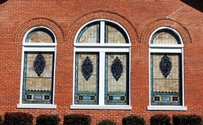 Lebanon Baptist Church<br>Southwest Window Panes image. Click for full size.
