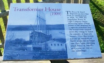 Transformer House (1909) Marker image. Click for full size.