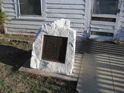 Edwards House Marker. Click for full size. Edwards House Marker image. Click for full size.