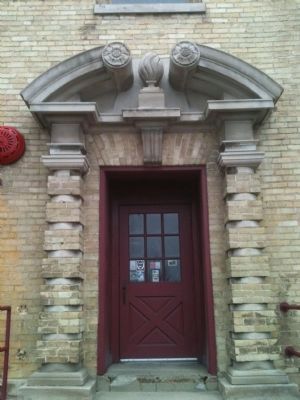 Fuller & Johnson Manufacturing Co. Office Building Main Entrance. Click for full size. Fuller & Johnson Manufacturing Co. Office Building Main Entrance image. Click for full size.