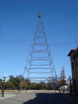 Electric Light Tower replica image. Click for full size.