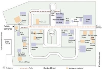 Map of History Park. Click for full size. Map of History Park image. Click for full size.