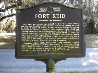 Fort Reid Marker image. Click for full size.