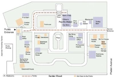 Map of History Park. Click for full size. Map of History Park image. Click for full size.