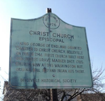 Christ Church Episcopal Marker image. Click for full size.