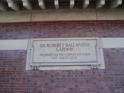 Ballantine Gate Marker. Click for full size. Ballantine Gate Marker image. Click for full size.
