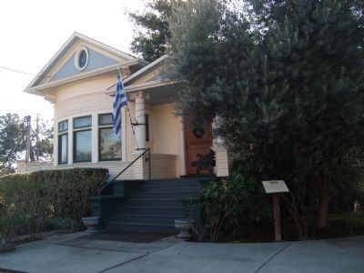 The Nelson-DeLuz House and Marker. Click for full size. The Nelson-DeLuz House and Marker image. Click for full size.