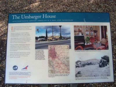 The Umbarger House Marker image. Click for full size.
