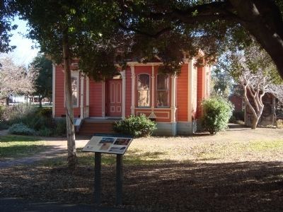 The Umbarger House and Marker image. Click for full size.