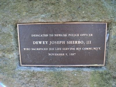 Second Dewey Joseph Sherbo, III Marker. Click for full size. Second Dewey Joseph Sherbo, III Marker image. Click for full size.