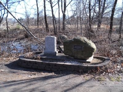 Markers in Branch Brook Park. Click for full size. Markers in Branch Brook Park image. Click for full size.