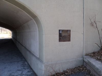 Marker in Branch Brook Park. Click for full size. Marker in Branch Brook Park image. Click for full size.