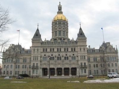 The North Side of the Connecticut State Capitol Building. Click for full size. The North Side of the Connecticut State Capitol Building image. Click for full size.