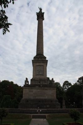 Brock's Monument - Queenston Heights Battlefield Marker image. Click for full size.