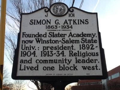 Simon G. Atkins Marker image. Click for full size.