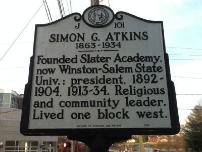Simon G. Atkins Marker image. Click for full size.