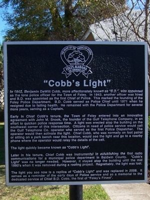 Cobb's Light Marker image. Click for full size.