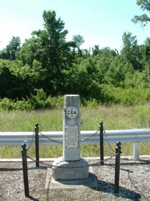 The Battle of Salem Cemetery C.S.A. Marker. Click for full size. The Battle of Salem Cemetery C.S.A. Marker image. Click for full size.