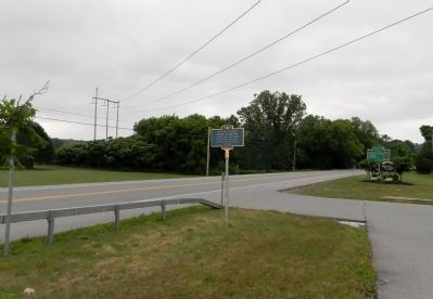 Wide view of the Berry's Tavern Marker image. Click for full size.