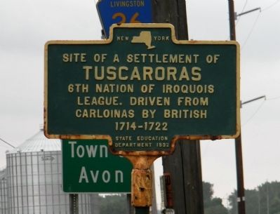 Tuscaroras Marker image. Click for full size.