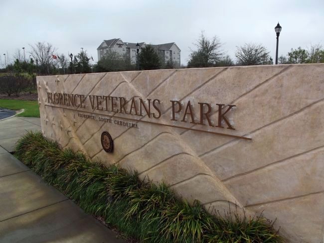 The Florence Veterans Park. Click for full size. The Florence Veterans Park image. Click for full size.