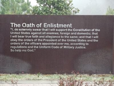 The Oath of Enlistment image. Click for full size.