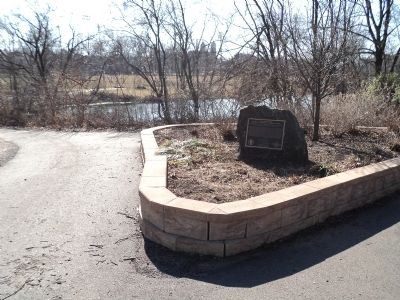 Marker in Branch Brook Park. Click for full size. Marker in Branch Brook Park image. Click for full size.