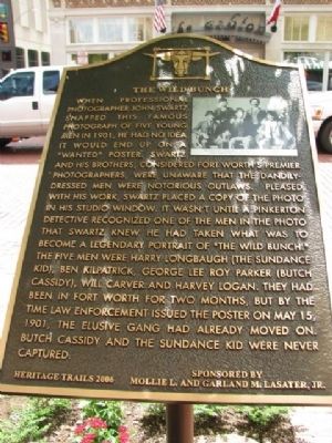 The Wild Bunch Marker. Click for full size. The Wild Bunch Marker image. Click for full size.