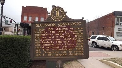 Secession Abandoned Marker image. Click for full size.