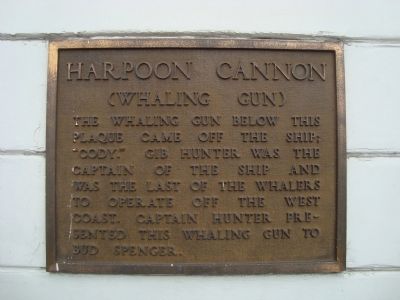 Harpoon Cannon Marker image. Click for full size.
