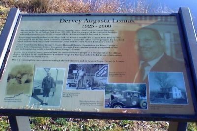 Dervey Augusta Lomax Marker image. Click for full size.