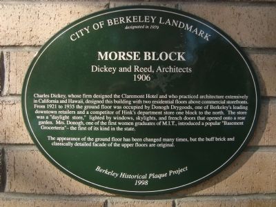 Morse Block Marker image. Click for full size.