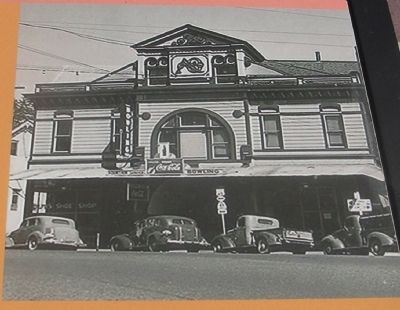 The Auburn Opera House - Photo Displayed on Marker image. Click for full size.