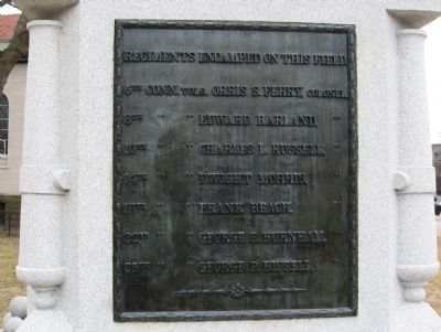 North Side Plaque. Click for full size. North Side Plaque image. Click for full size.