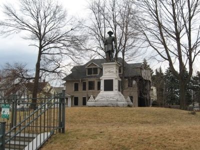 Griffin A. Stedman Statue. Click for full size. Griffin A. Stedman Statue image. Click for full size.