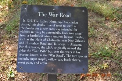 The War Road Marker image. Click for full size.