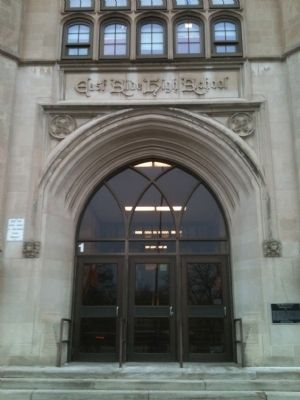 East Side High School Marker image. Click for full size.