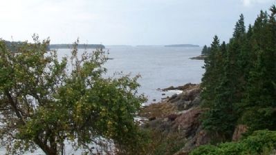 View of Penobscot Bay from Owl's Head Light image. Click for full size.