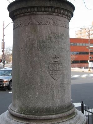 Charter Oak Monument image. Click for full size.